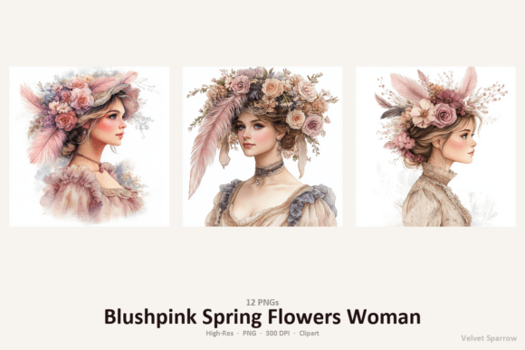 Blushpink Spring Flowers Woman: Strategic Asset Selection for Detail-Oriented Makers