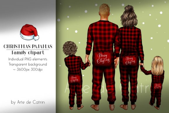 Christmas Pajamas Family Clipart PNG: Creative Uses and Practical Considerations