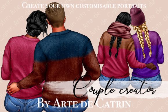 Couple Creator for Valentine's Day: Crafting Personalized Romance with Digital Clipart