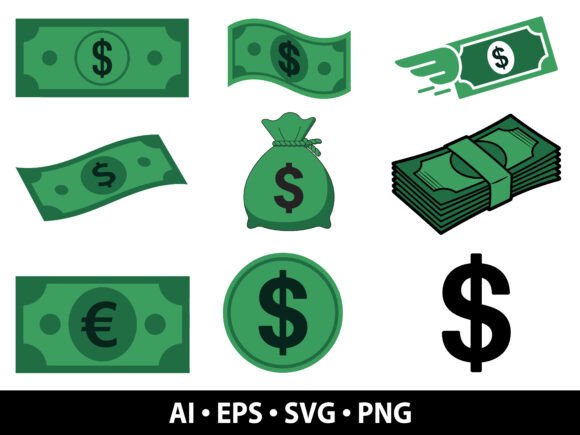 Evaluating the Money SVG Bundle for Creative and Commercial Projects