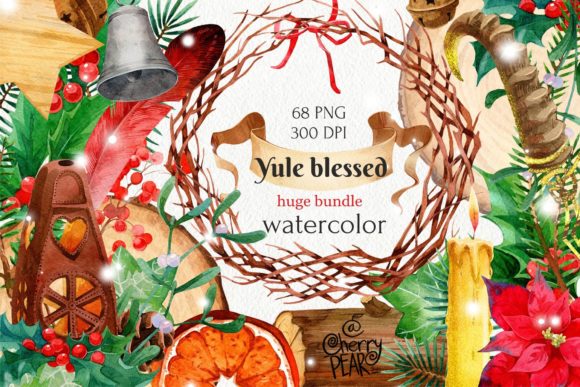 Exploring Christmas Clipart and Yule Pagan PNG: A Creative Resource for Artisans and Designers