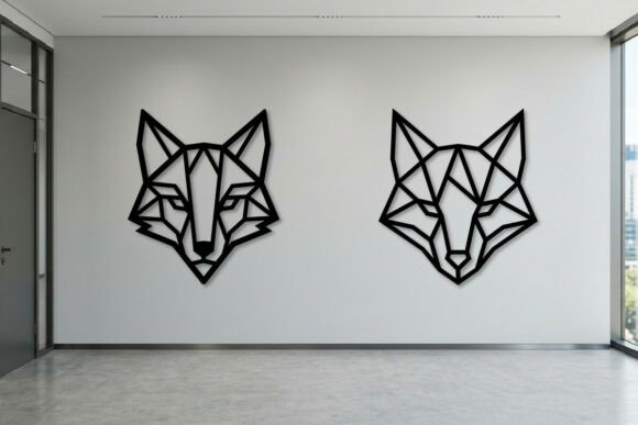 Geometric Wolf and Fox Head Design: Practical Applications for Modern Makers