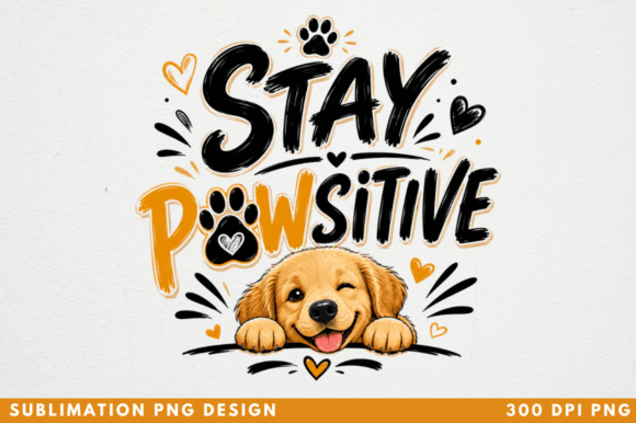 Stay Pawsitive PNG T‑Shirt Design, Dog: A Practical Resource for Creators and Pet Lovers
