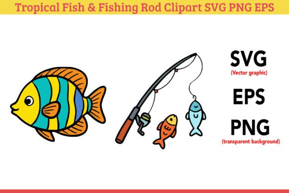Summer Fishing Vector Set: Bringing Outdoor Adventure to Your Creative Projects